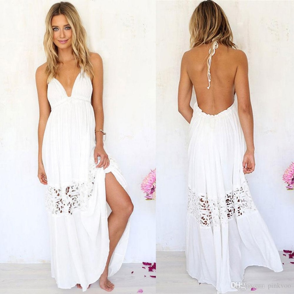 Open back maxi dress - Picture 2 of 6